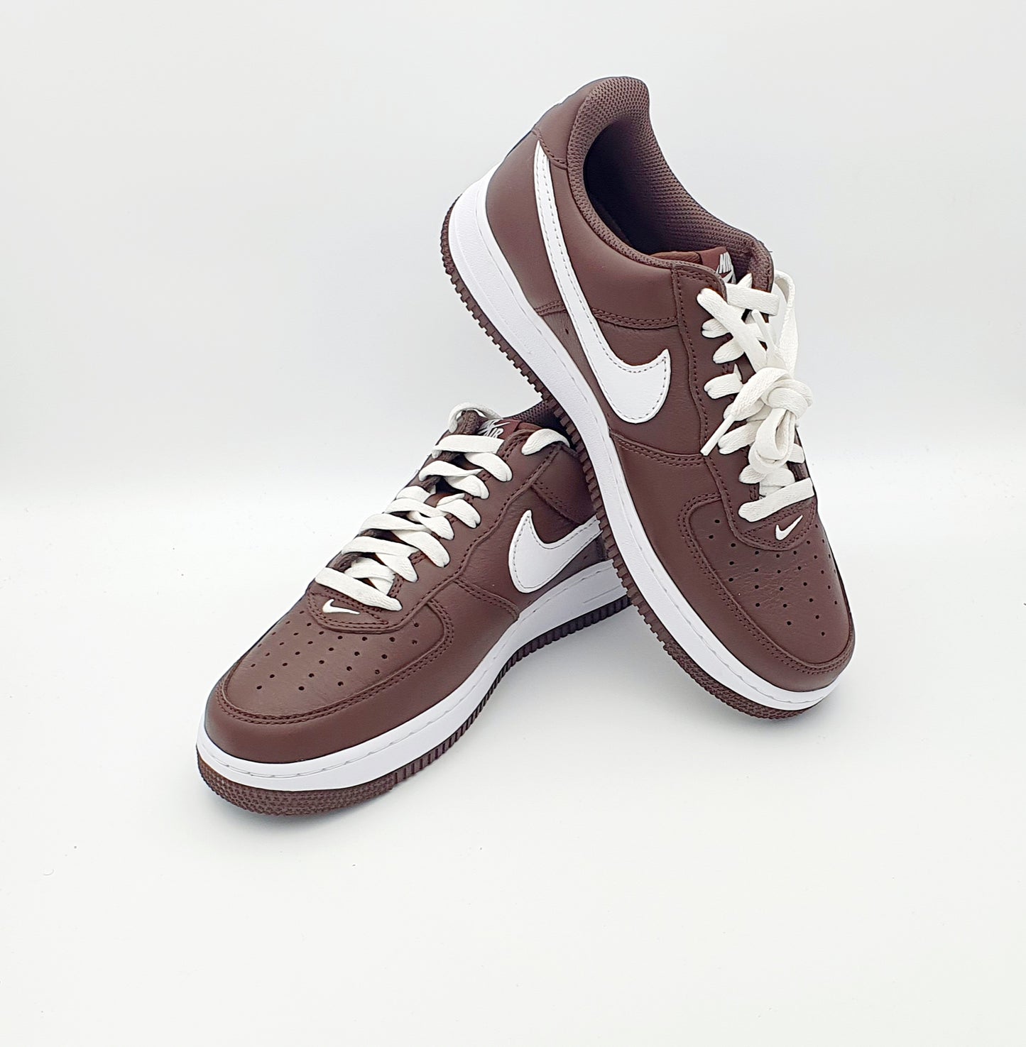Nike Air Force 1 Braun White