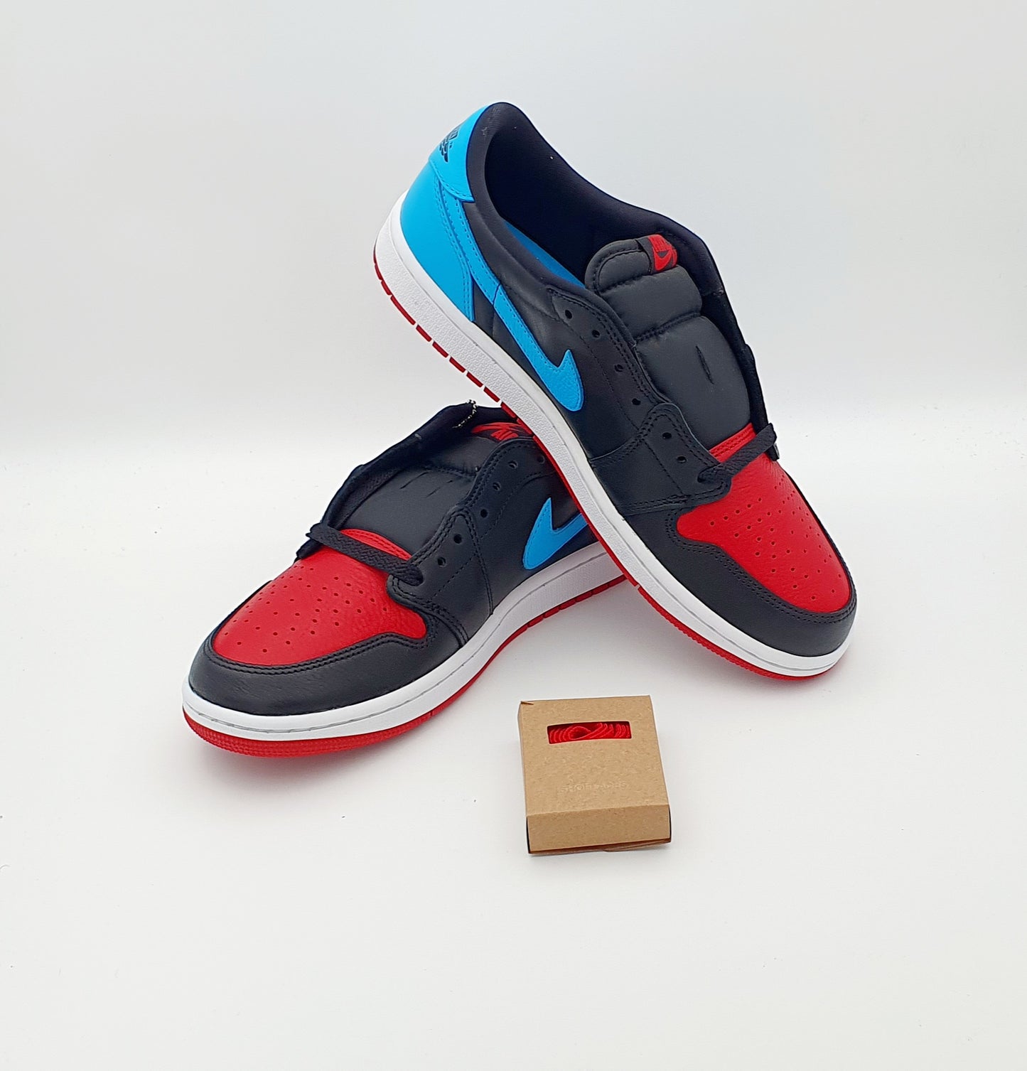 Nike Air Jordan 1 Low Black Blue (Wmns)