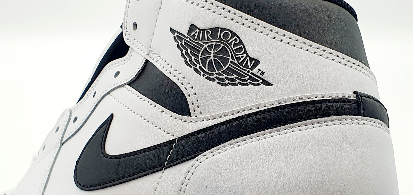 Nike Air Jordan 1 Mid Black and White
