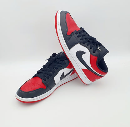 Nike Air Jordan 1 Red Black Gr. EU 44 / 28 cm