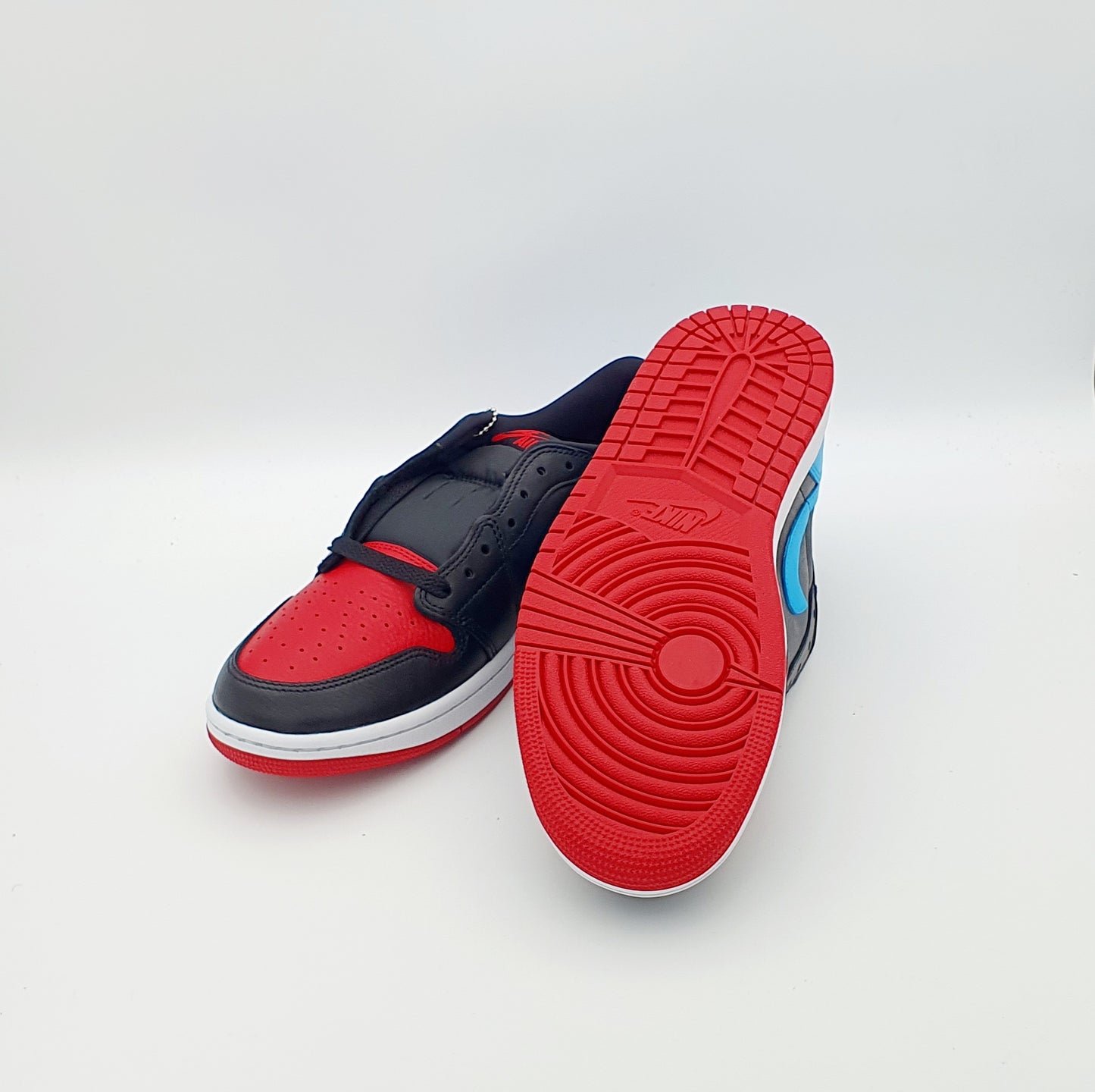 Nike Air Jordan 1 Low Black Blue (Wmns)