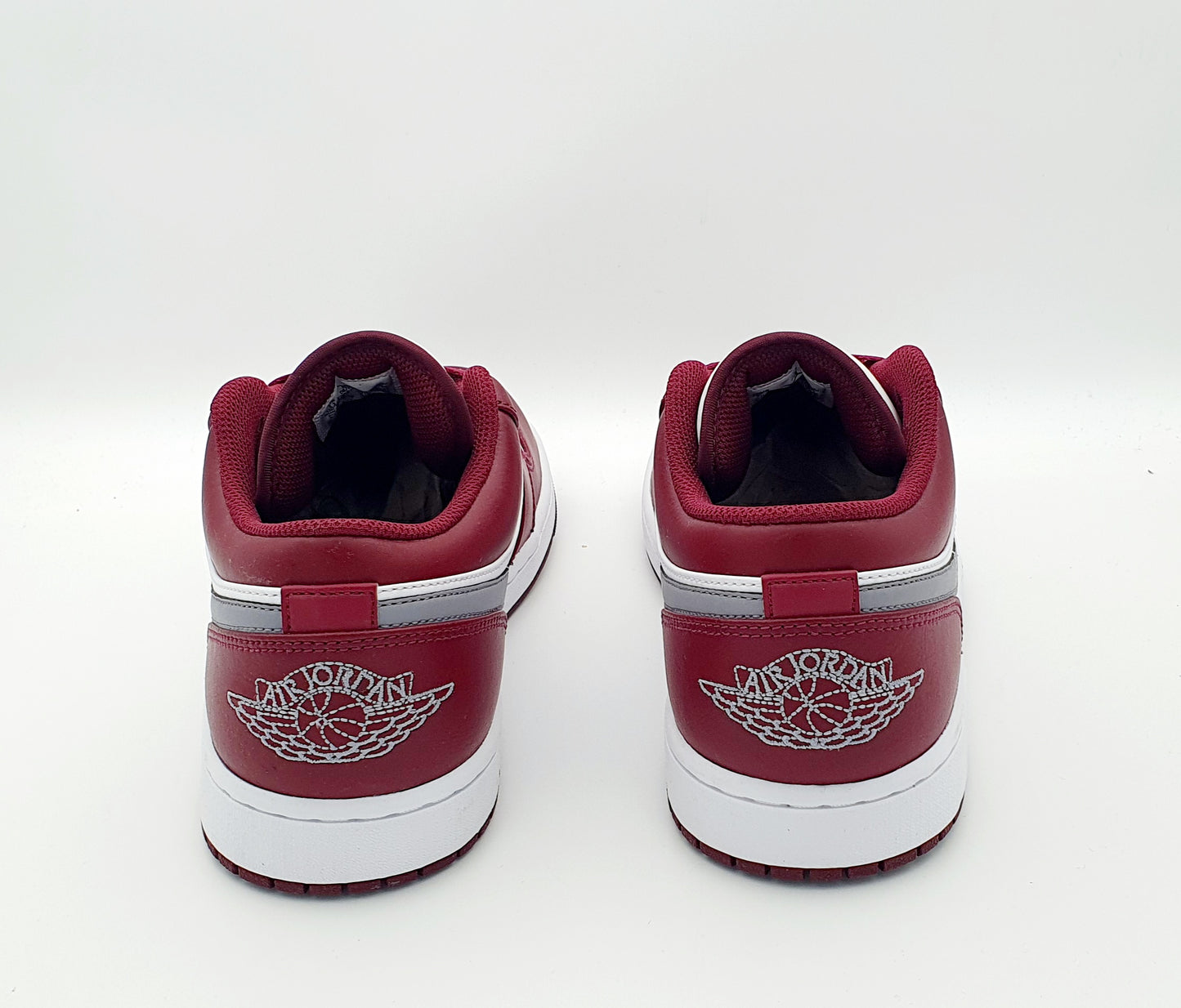 Nike Air Jordan 1 Low White Bordeaux  Gr. EU 45 29 cm