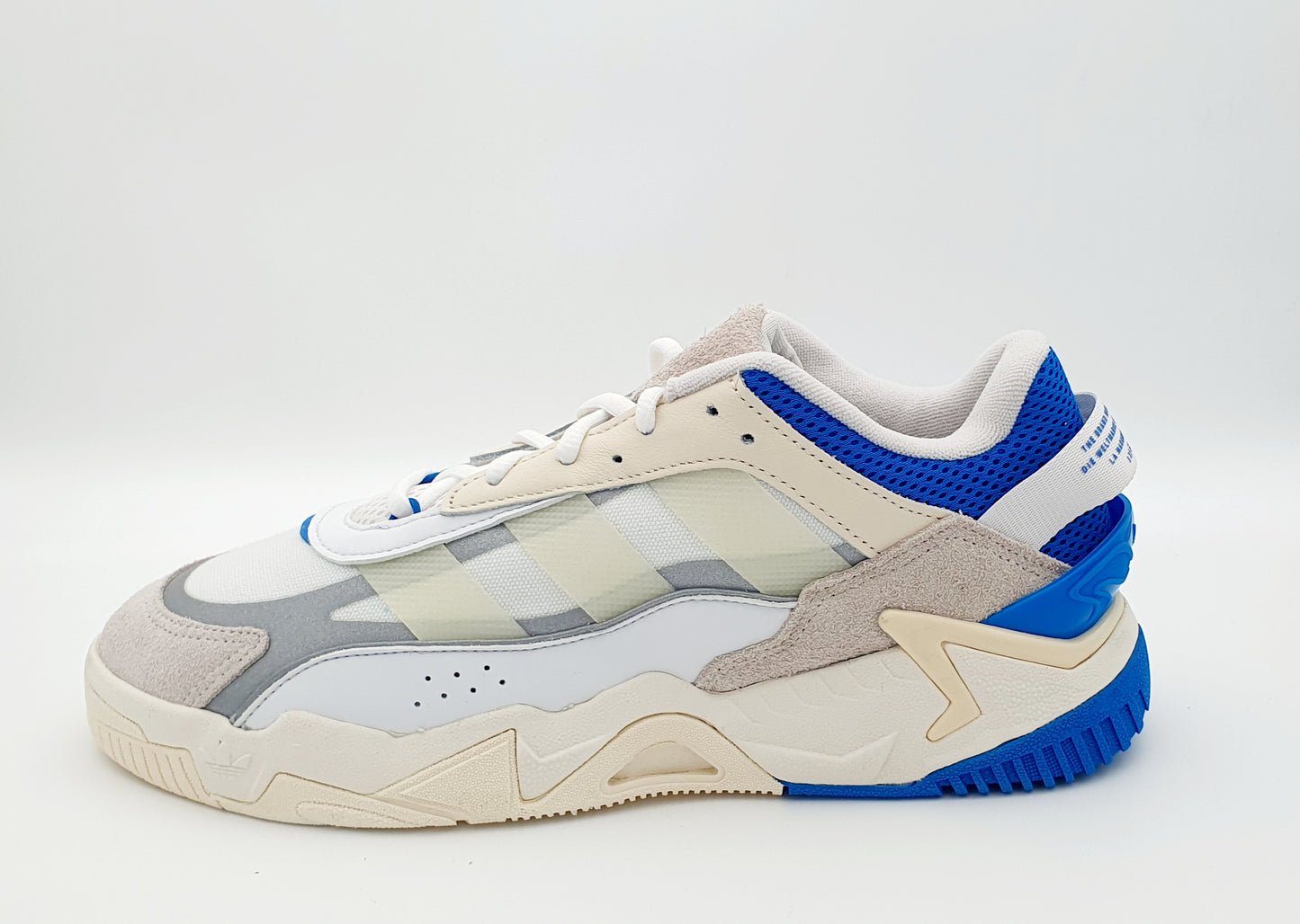 Adidas Originals Trainers White Blue Gr. EU 42 2/3 27 cm