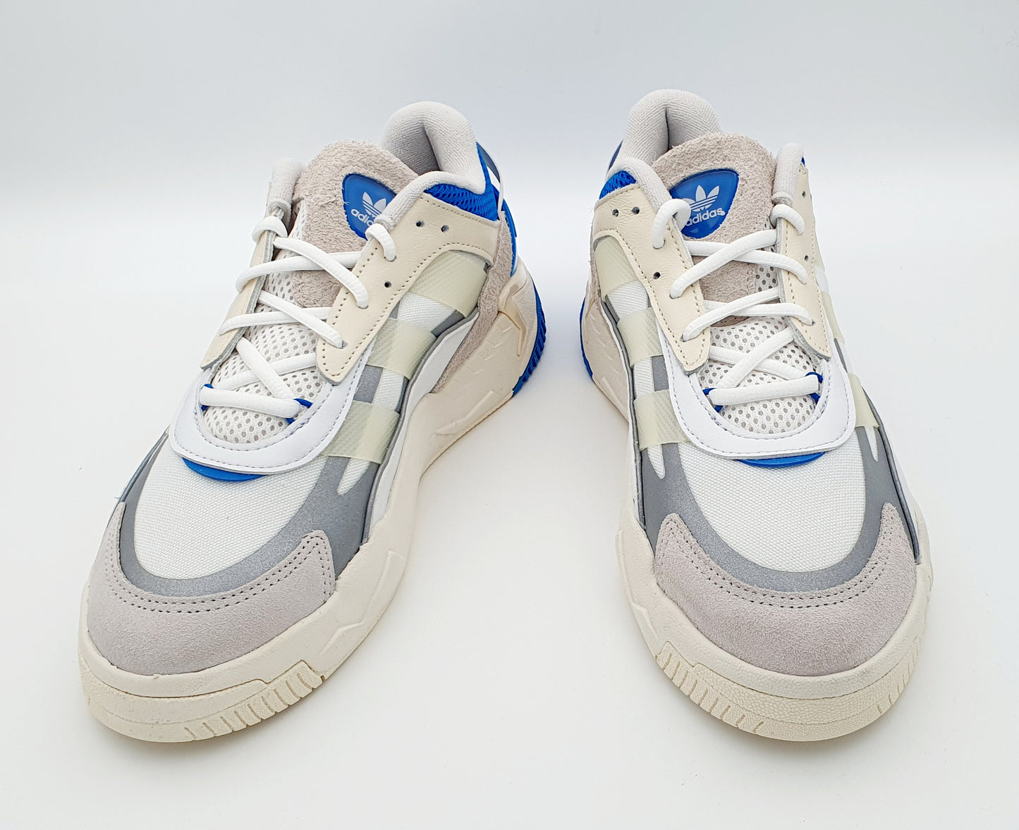 Adidas Originals Trainers White Blue Gr. EU 42 2/3 27 cm