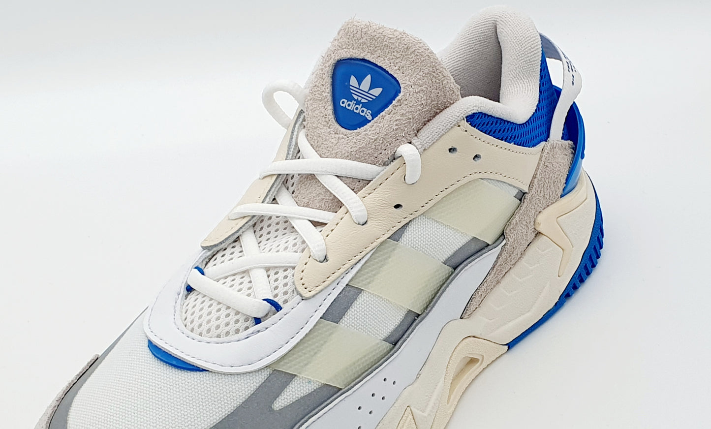 Adidas Originals Trainers White Blue Gr. EU 42 2/3 27 cm