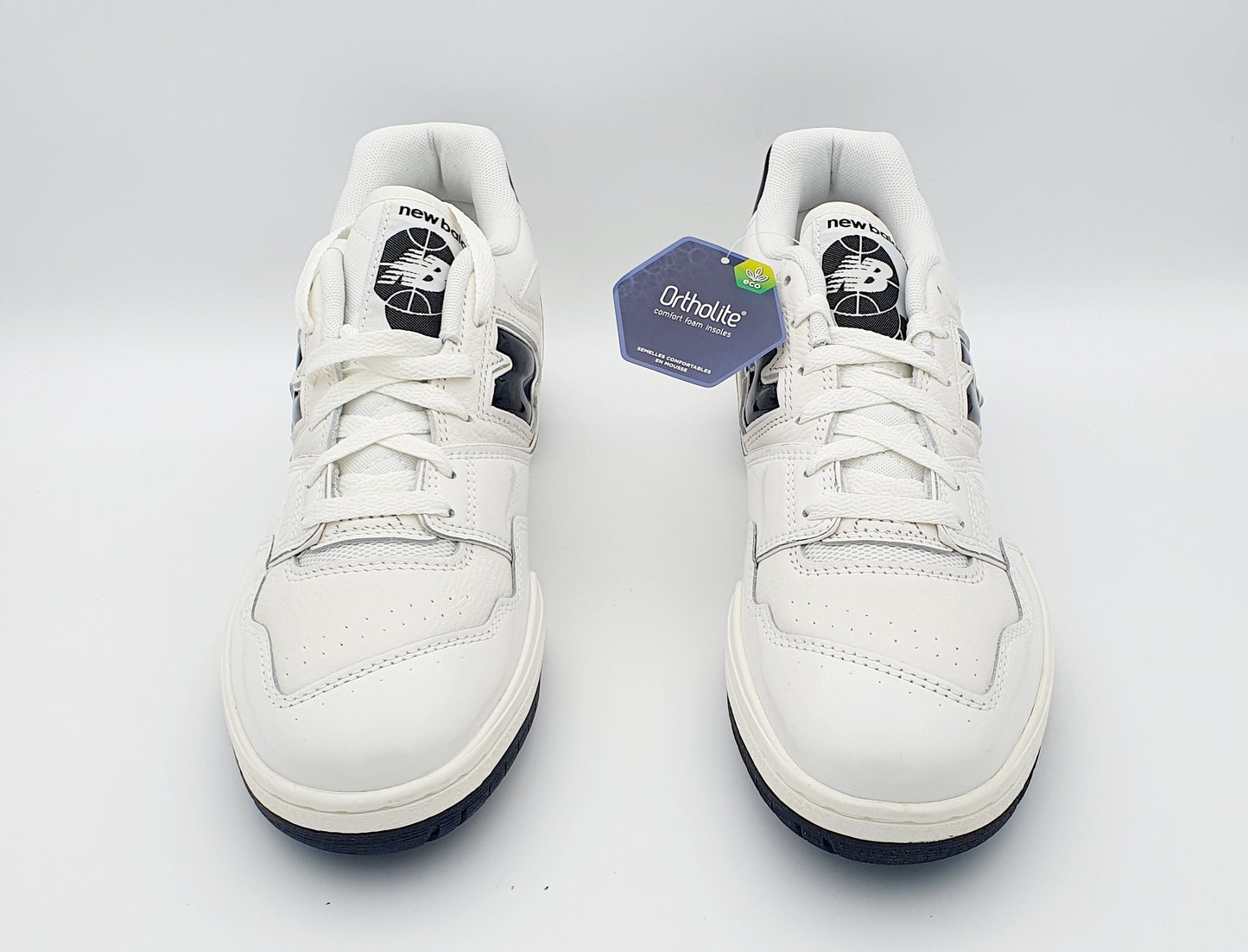 New Balance 550 Sea Salt Patent Black Gr. EU 43 27.5 cm