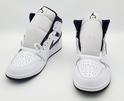 Nike Air Jordan 1 Mid Black and White