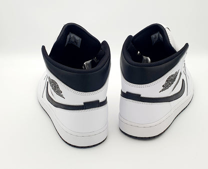 Nike Air Jordan 1 Mid Black and White